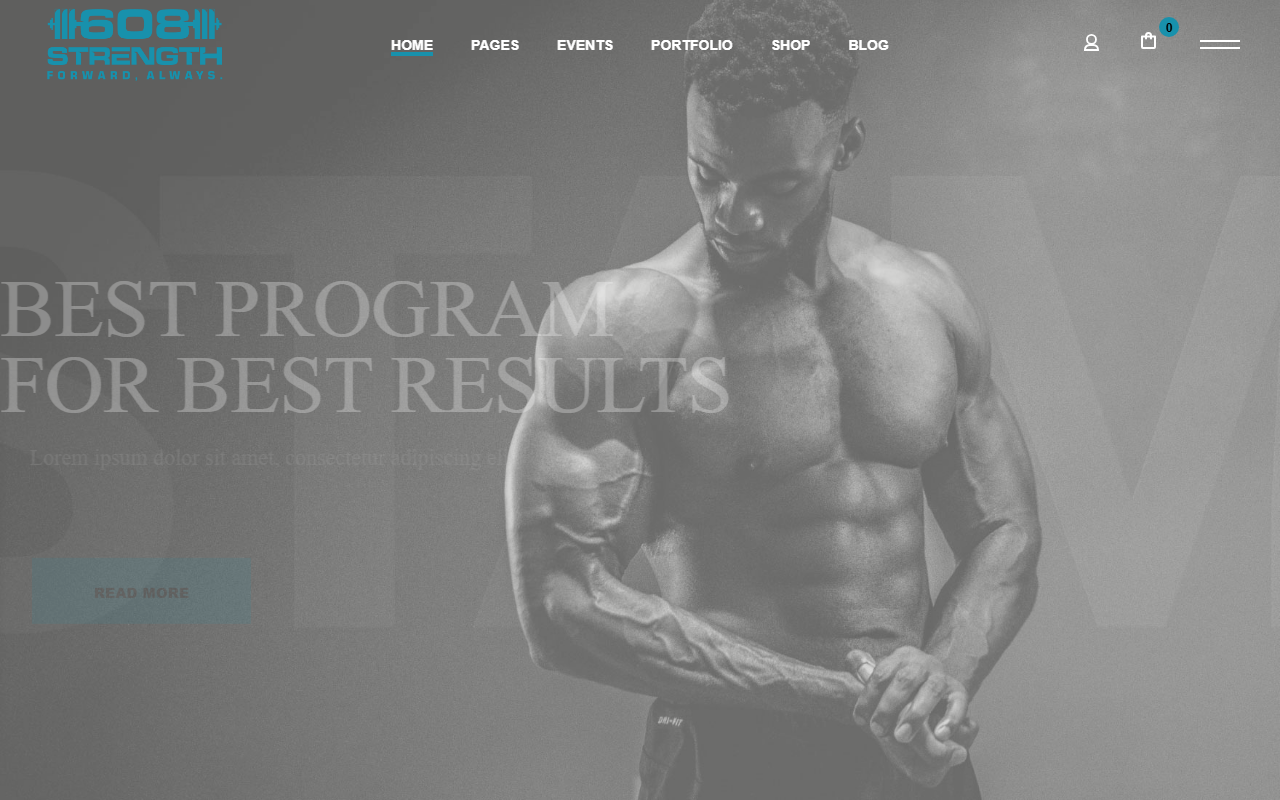 608strength.com screenshot