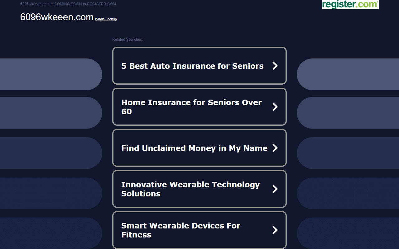 6096wkeeen.com screenshot
