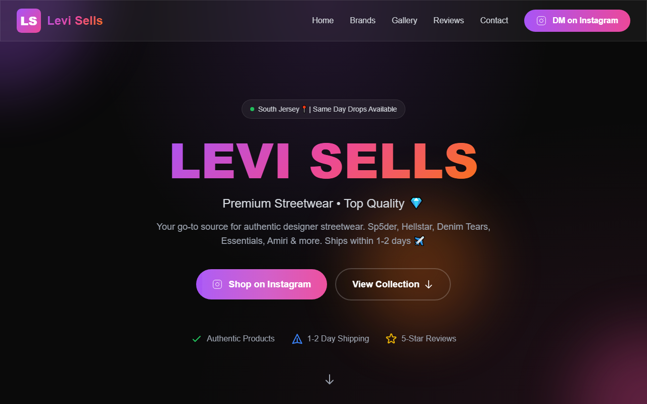 609levisells.com screenshot