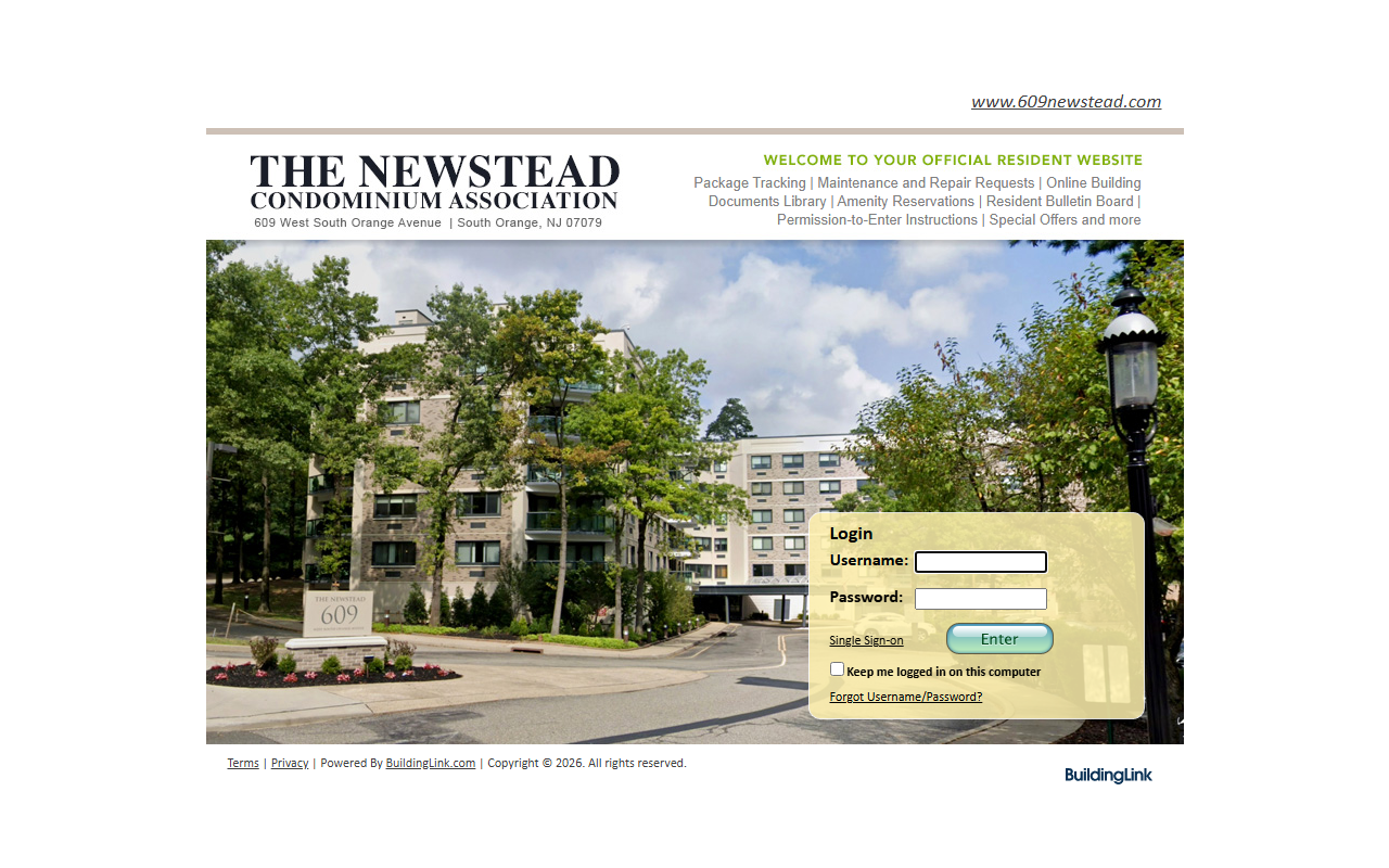 609newstead.com screenshot