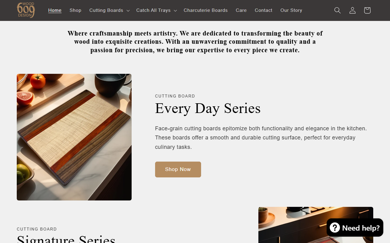 609wooddesign.com screenshot