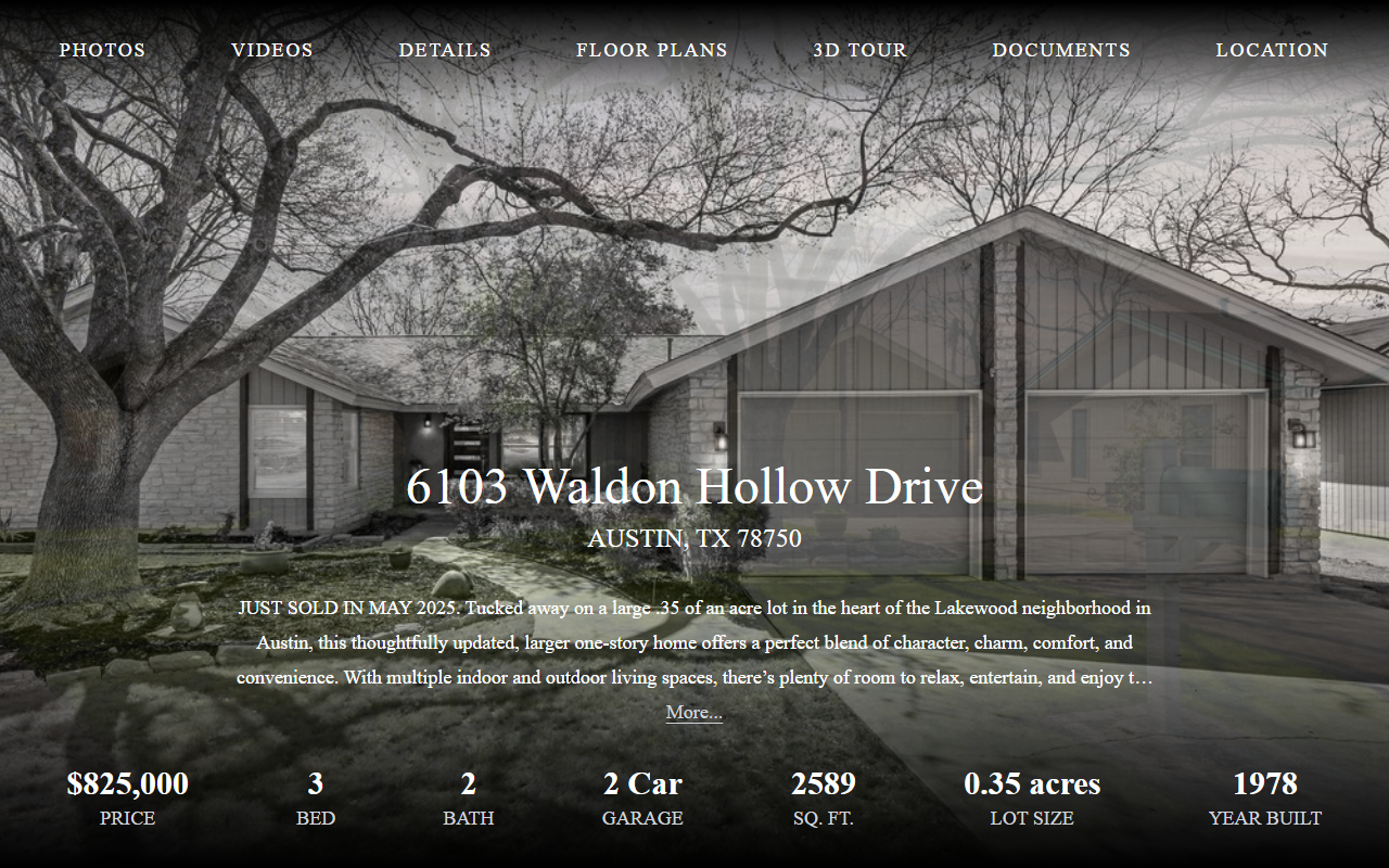 6103waldonhollow.com screenshot