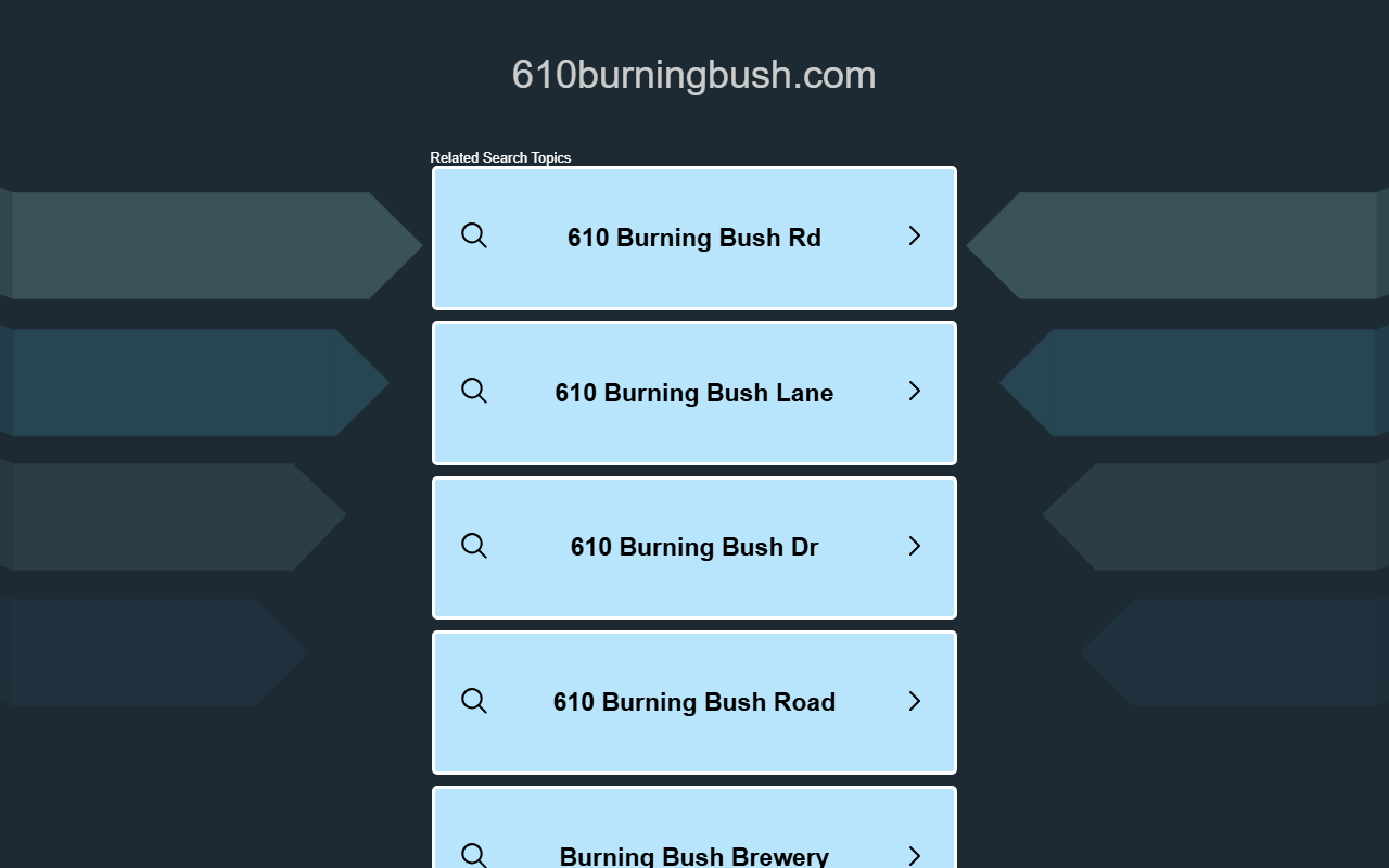 610burningbush.com screenshot