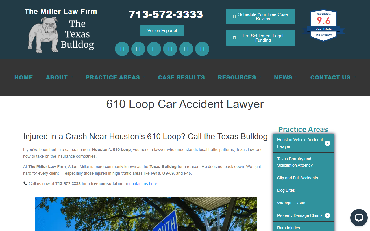 610carcrash.com screenshot