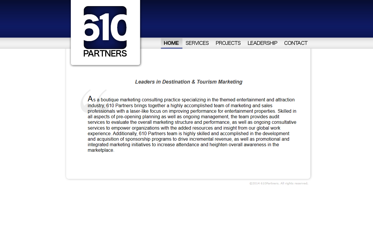 610partners.com screenshot