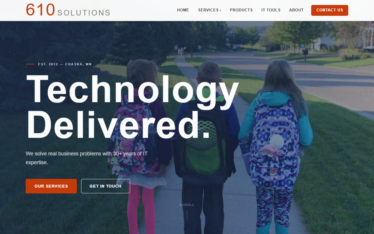 610solutions.com screenshot