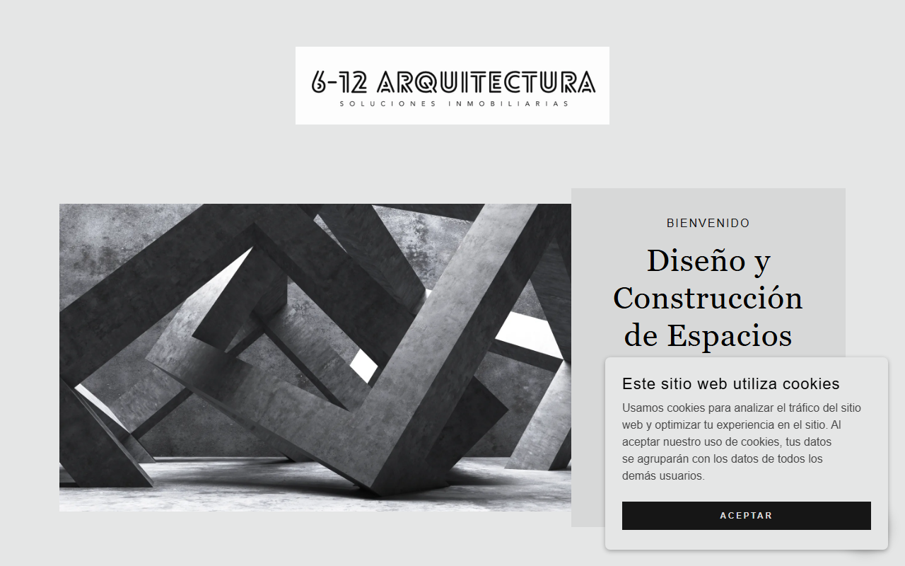 612arquitectura.com screenshot