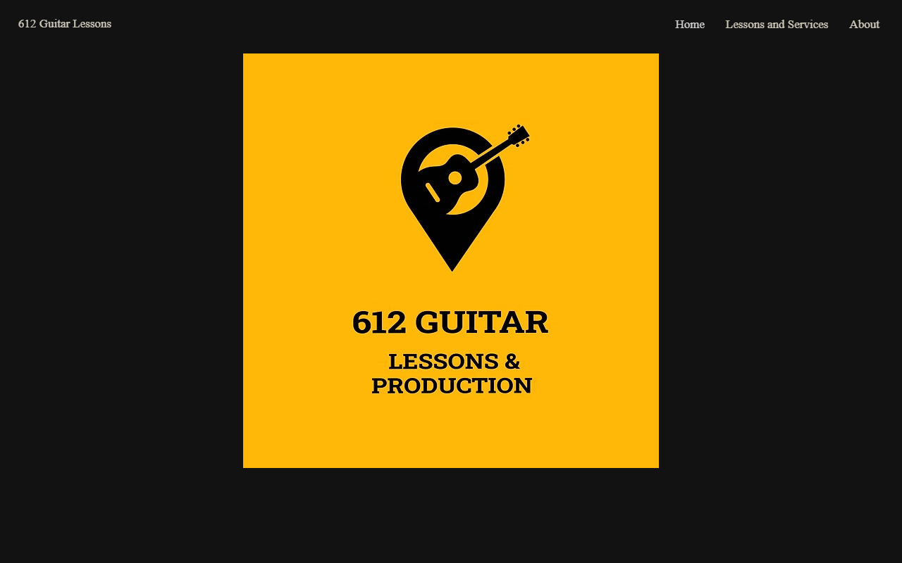 612guitarlessons.com screenshot