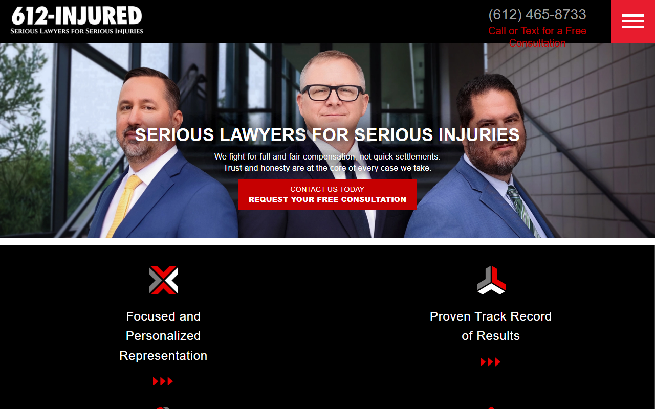 612injured.com screenshot