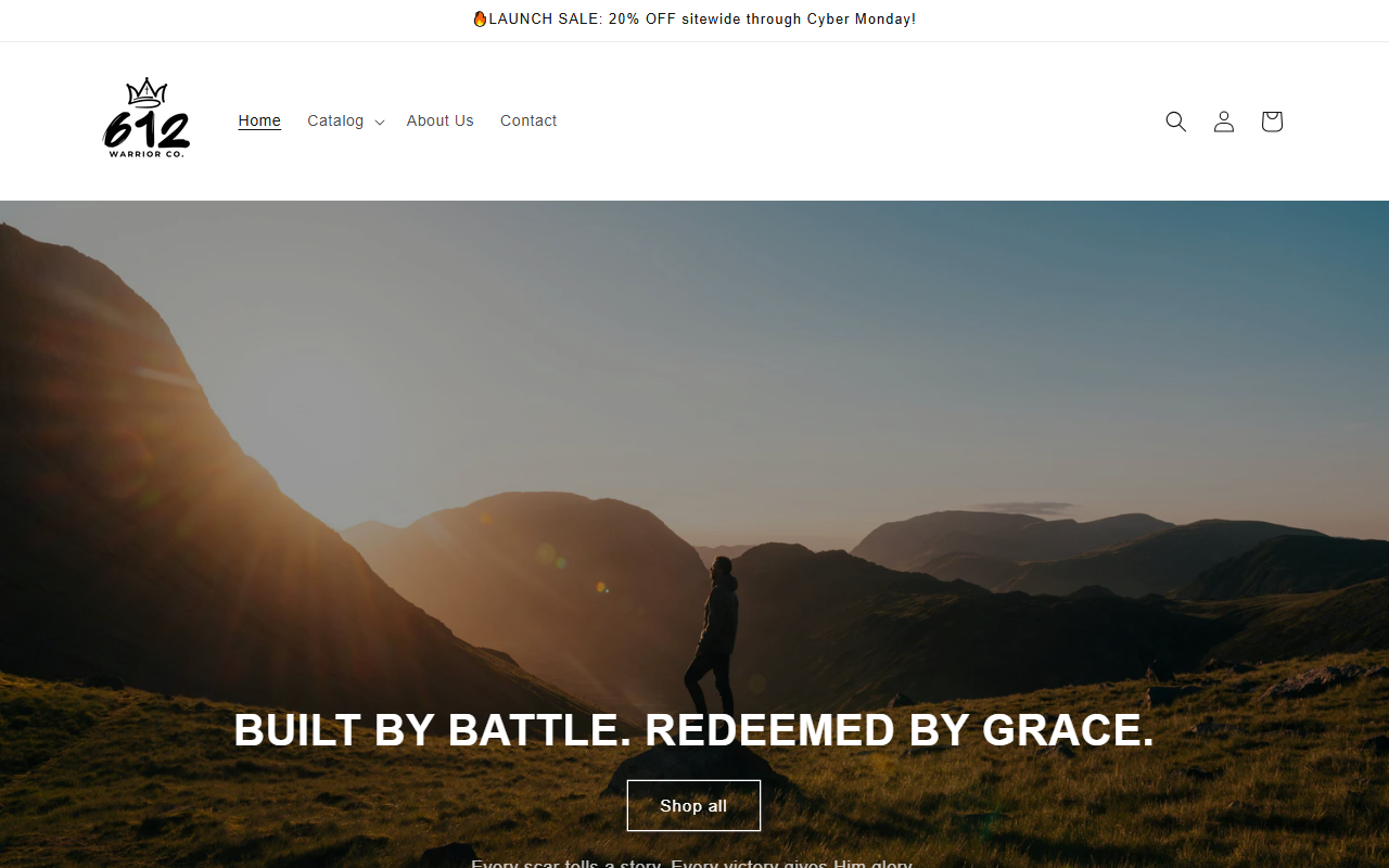 612warriorco.com screenshot