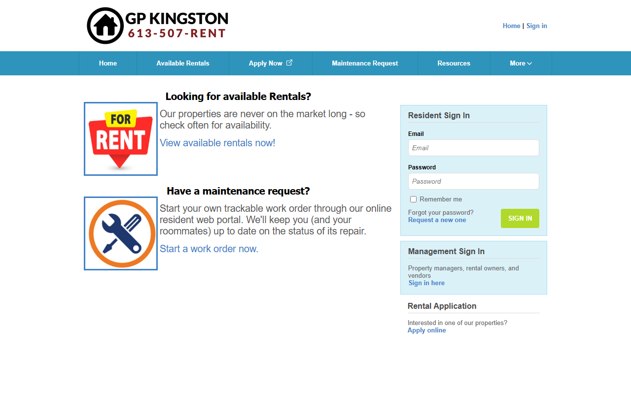 613507rent.com screenshot