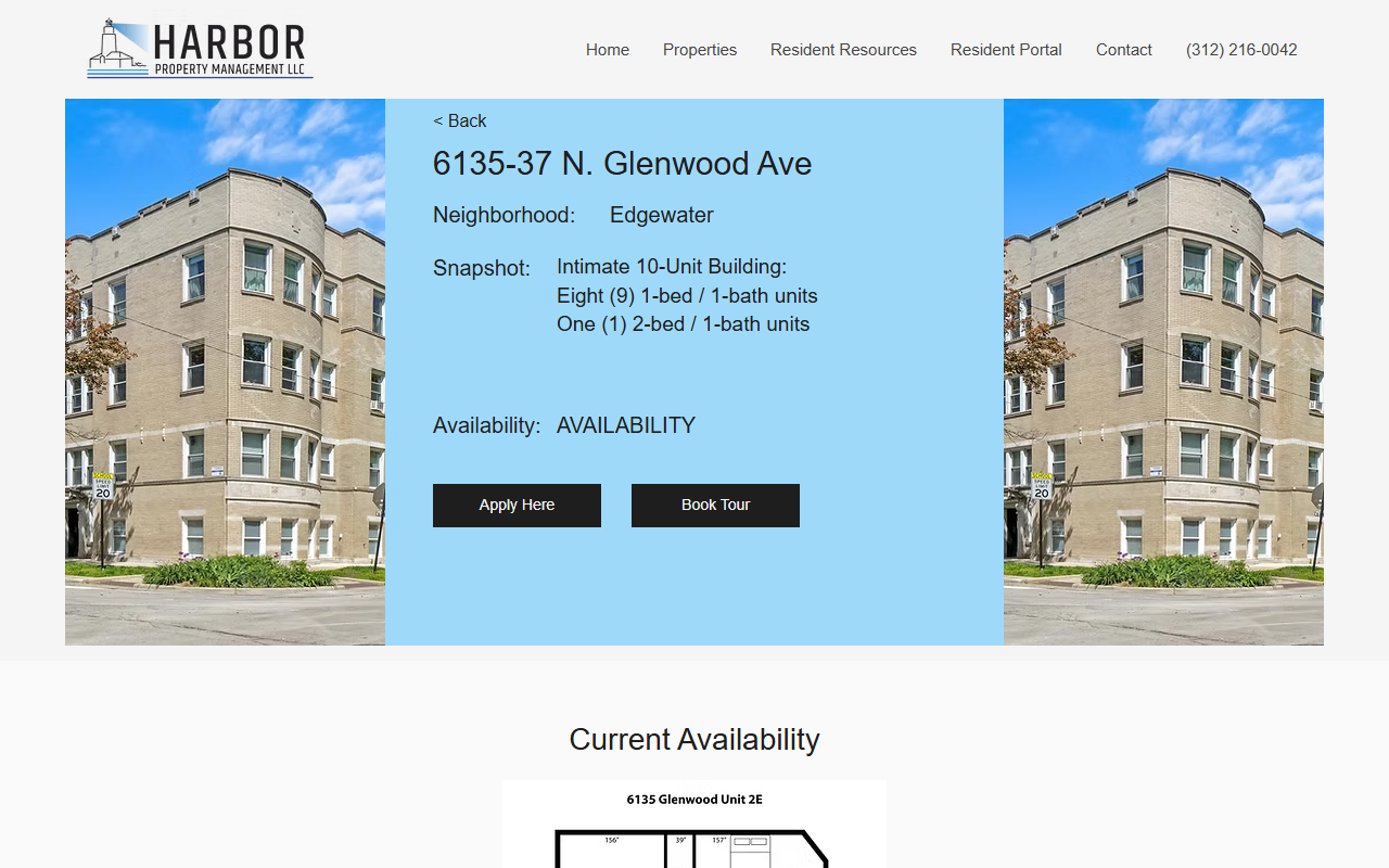 6135glenwood.com screenshot