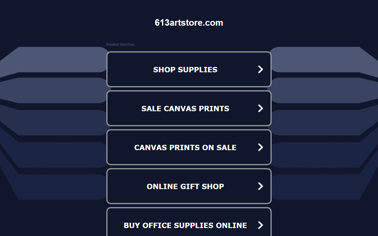 613artstore.com screenshot