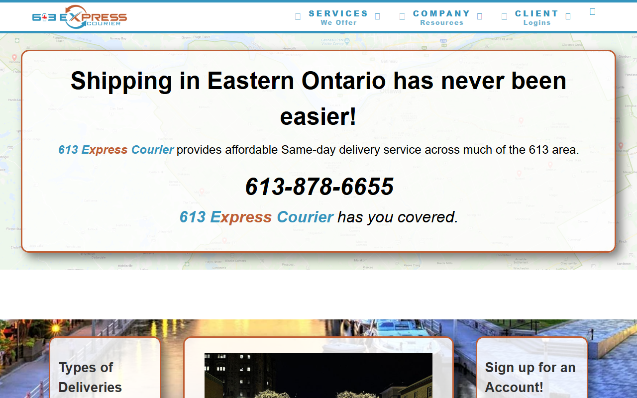 613express.com screenshot