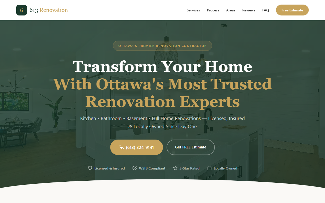 613renovation.com screenshot