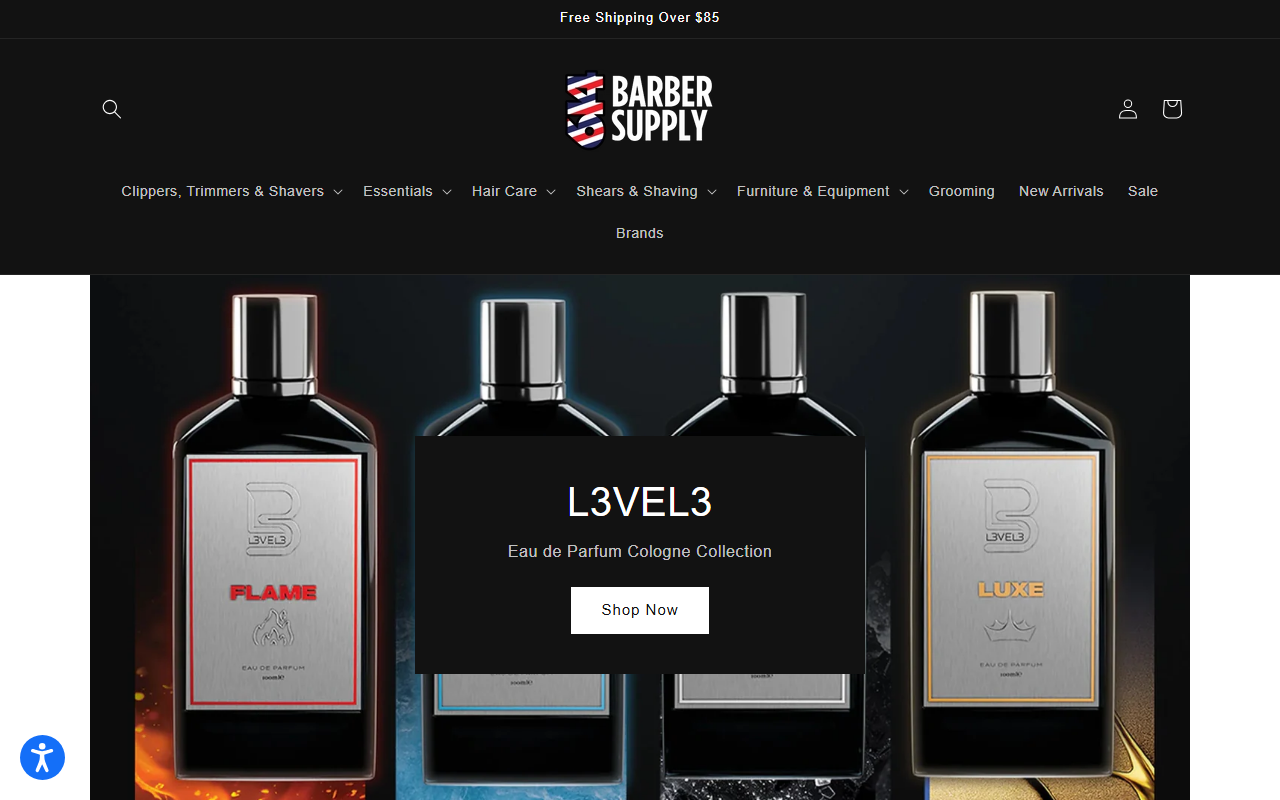 614barbersupply.com screenshot