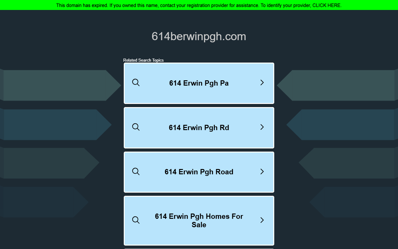 614berwinpgh.com screenshot