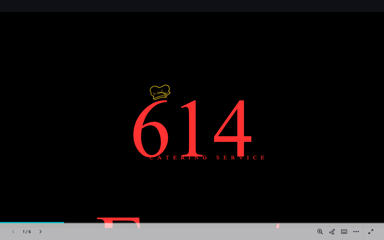 614eventcatering.com screenshot