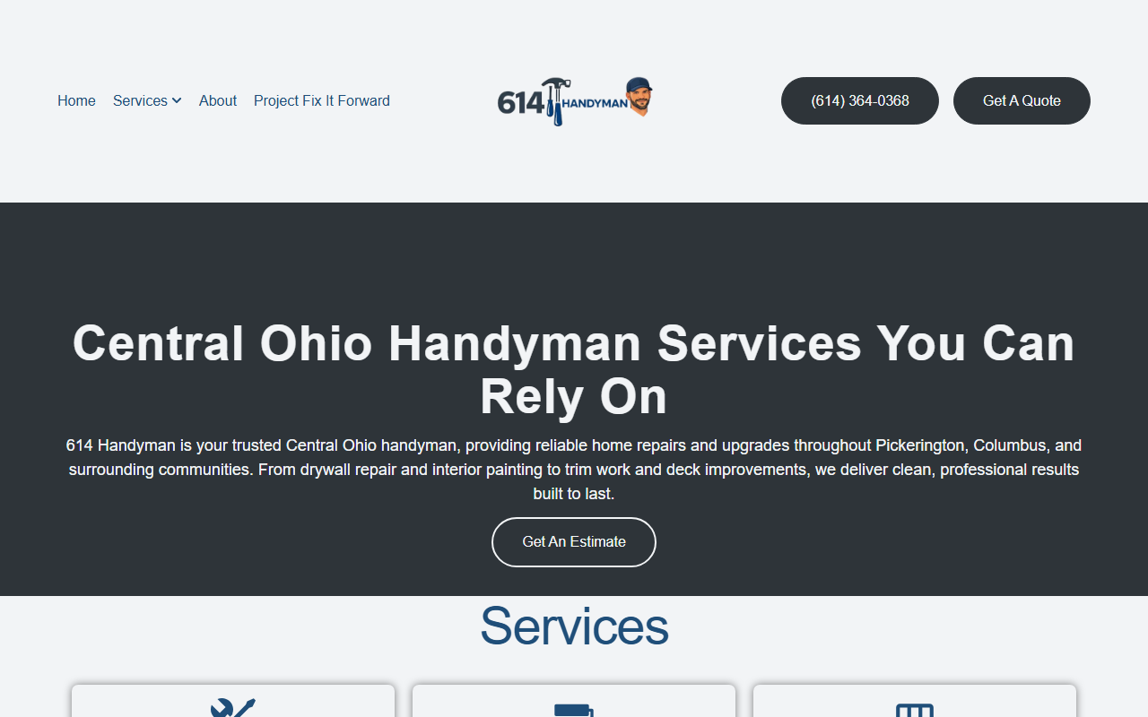 614handyman.com screenshot