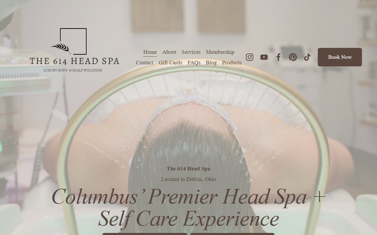 614headspa.com screenshot