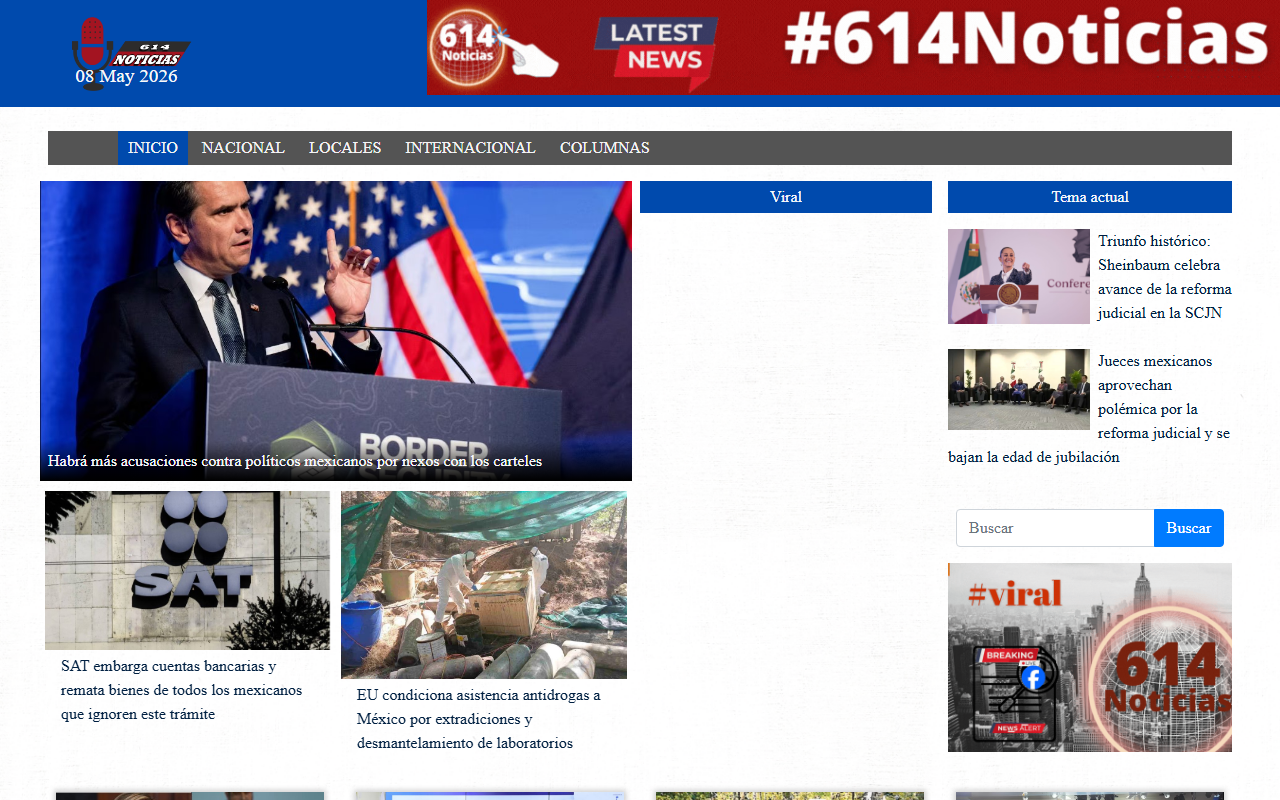 614noticias.com screenshot