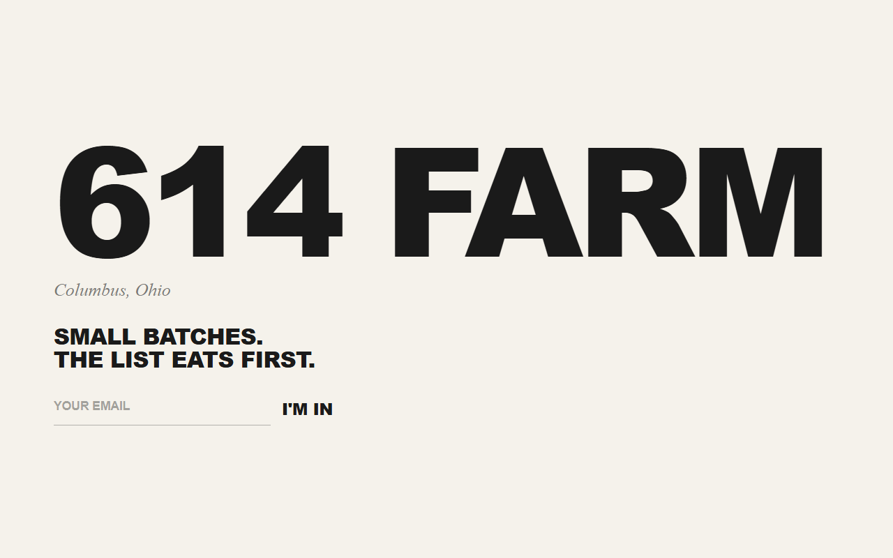 614organic.com screenshot