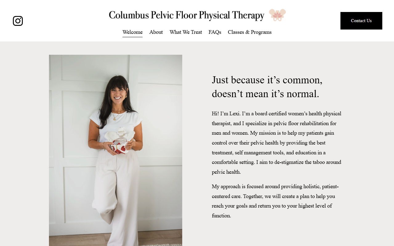 614pelvicfloor.com screenshot