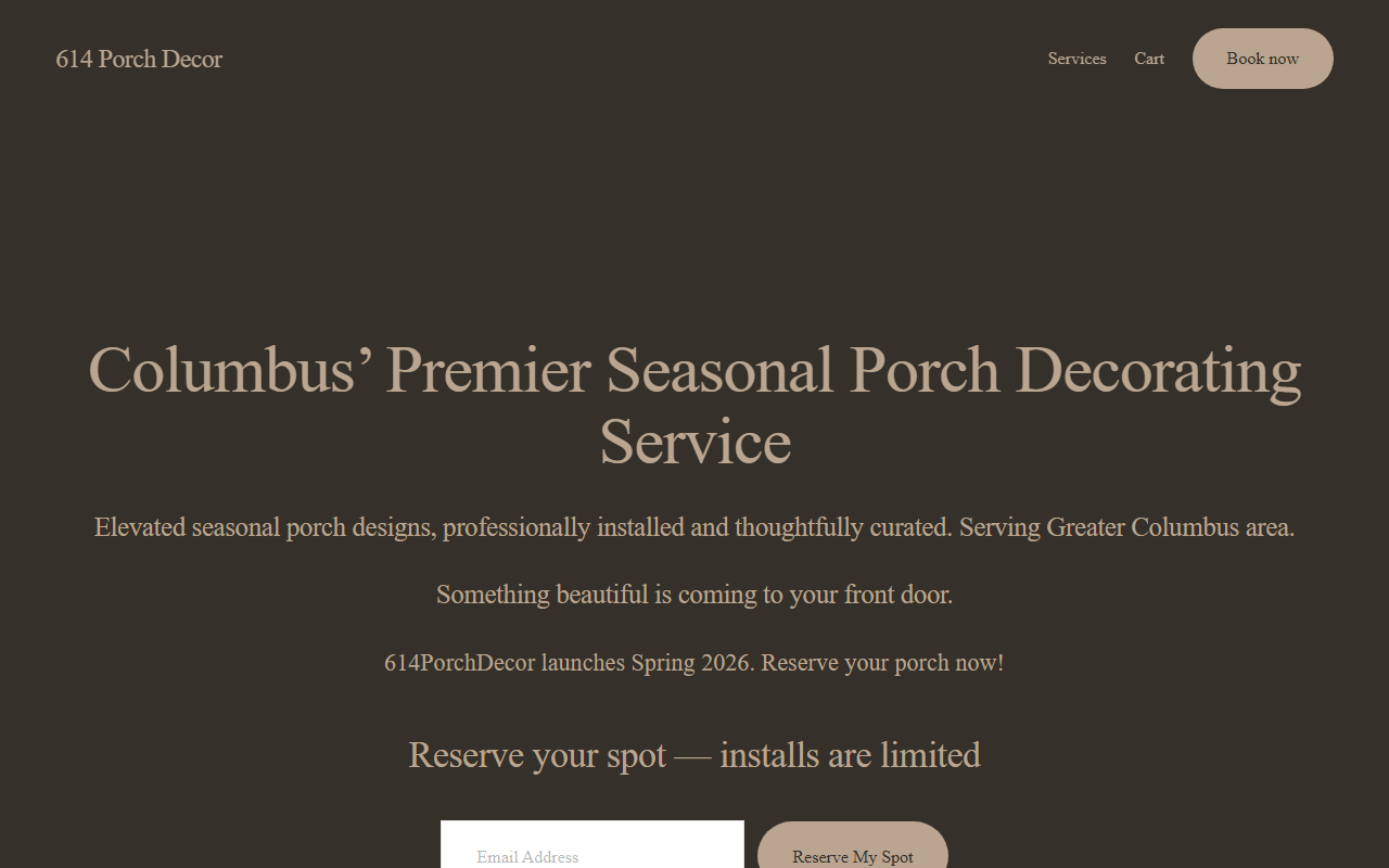 614porchdecor.com screenshot