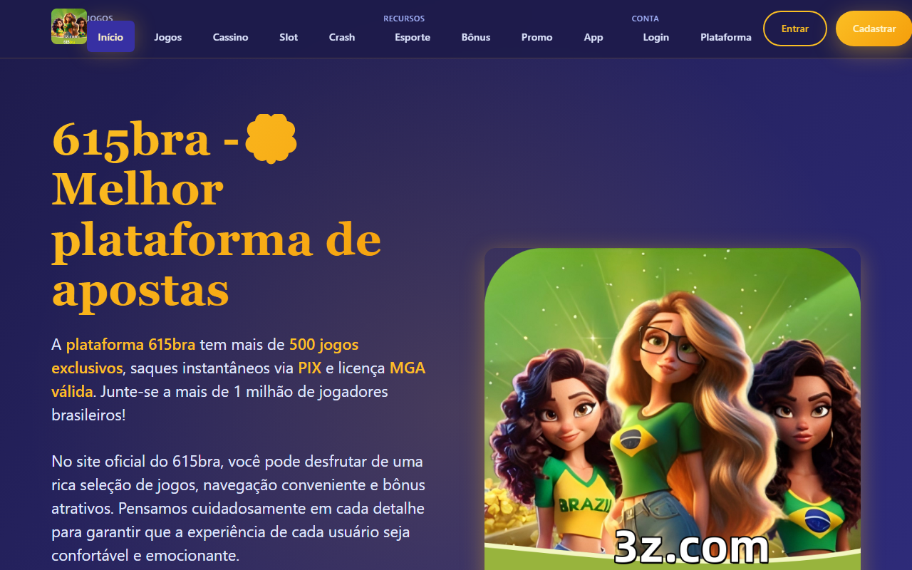 615bralogin.com screenshot