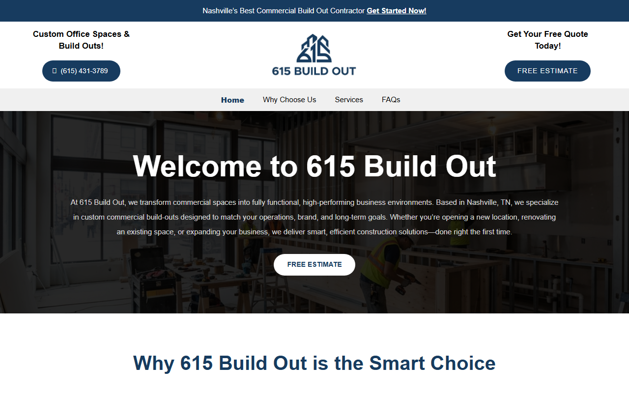 615buildout.com screenshot