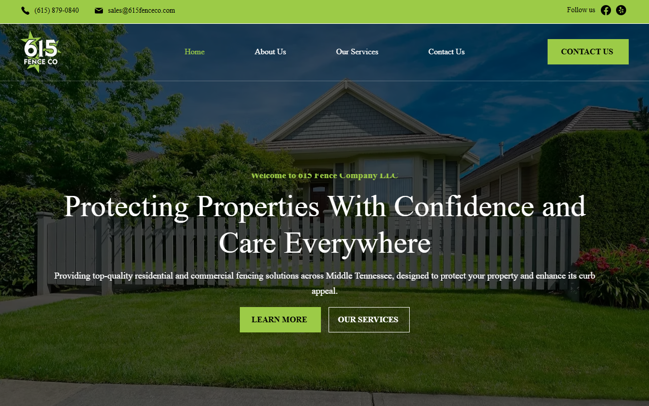 615fenceco.com screenshot