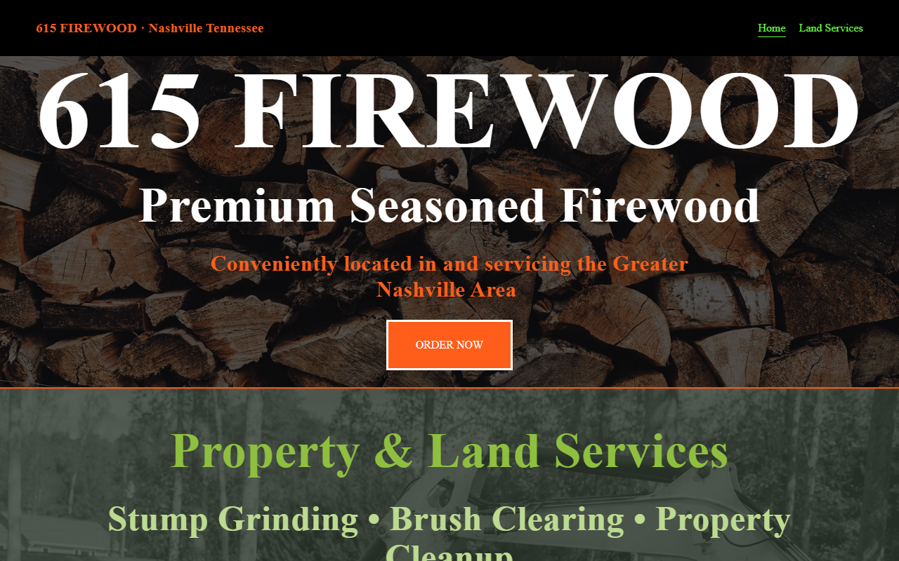 615firewood.com screenshot