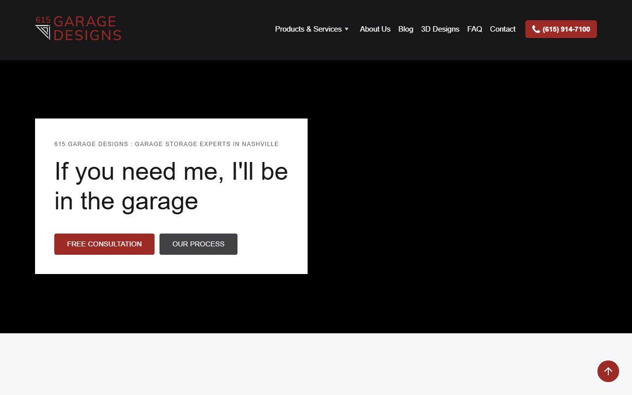 615garagedesigns.com screenshot