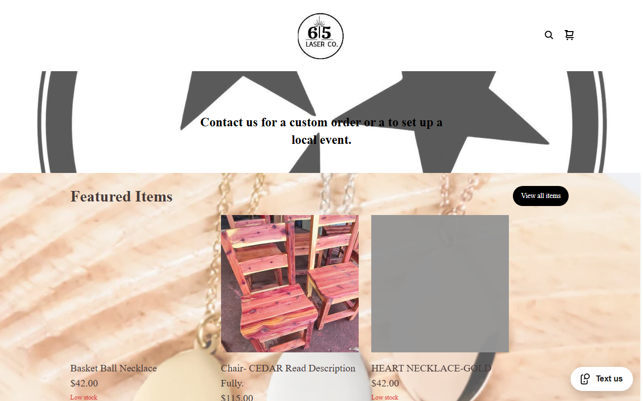 615laserco.com screenshot
