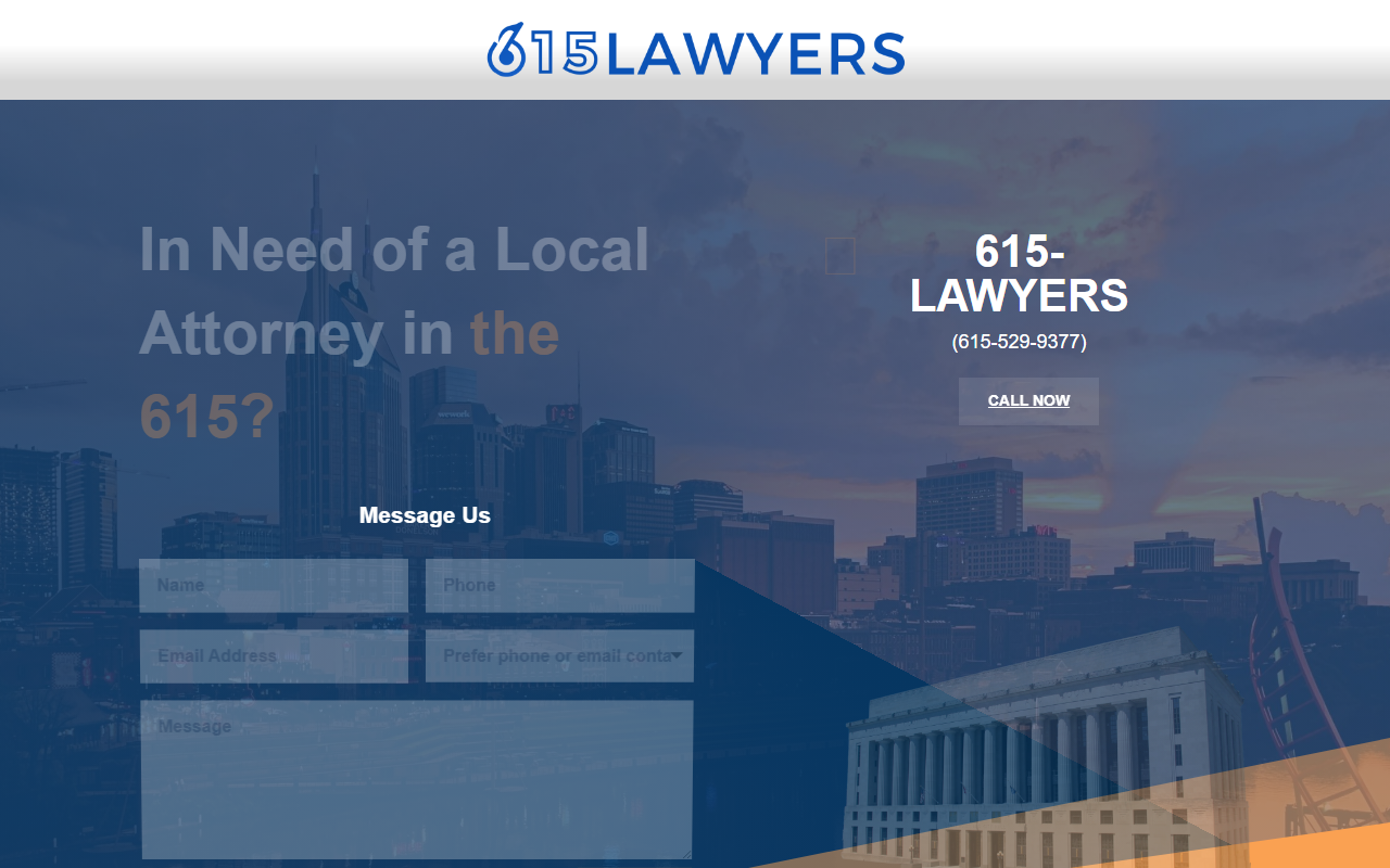 615lawyers.com screenshot