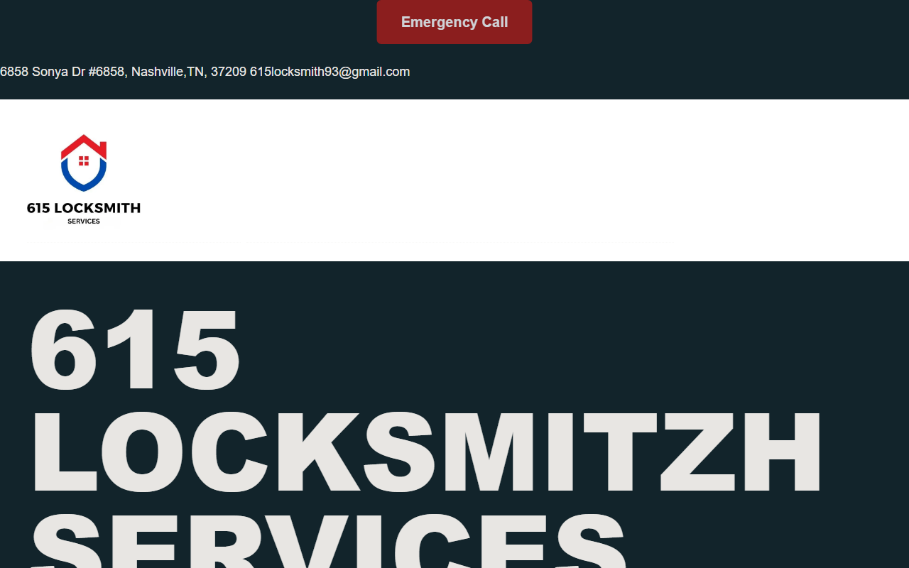 615locksmithllc.com screenshot