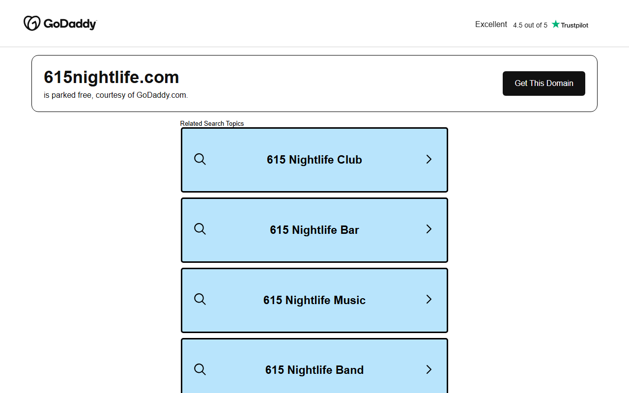 615nightlife.com screenshot