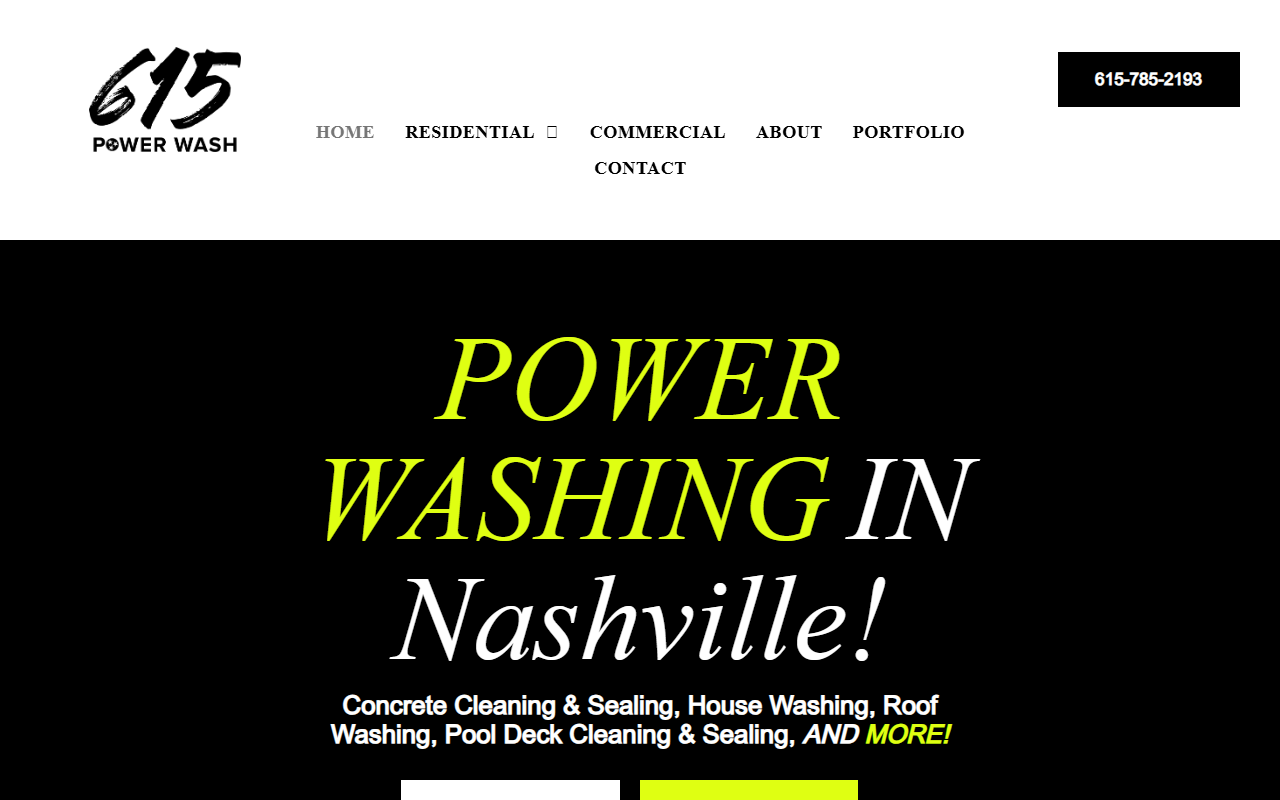 615powerwash.com screenshot
