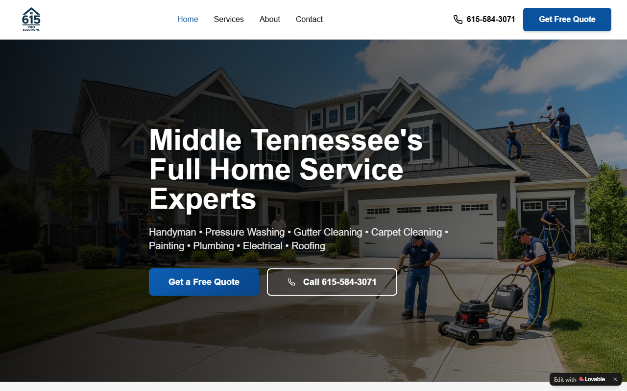 615prosolutions.com screenshot