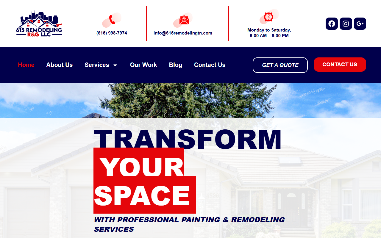615remodelingtn.com screenshot