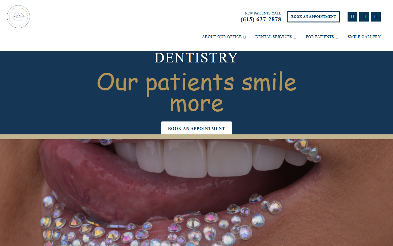 615smiledesign.com screenshot