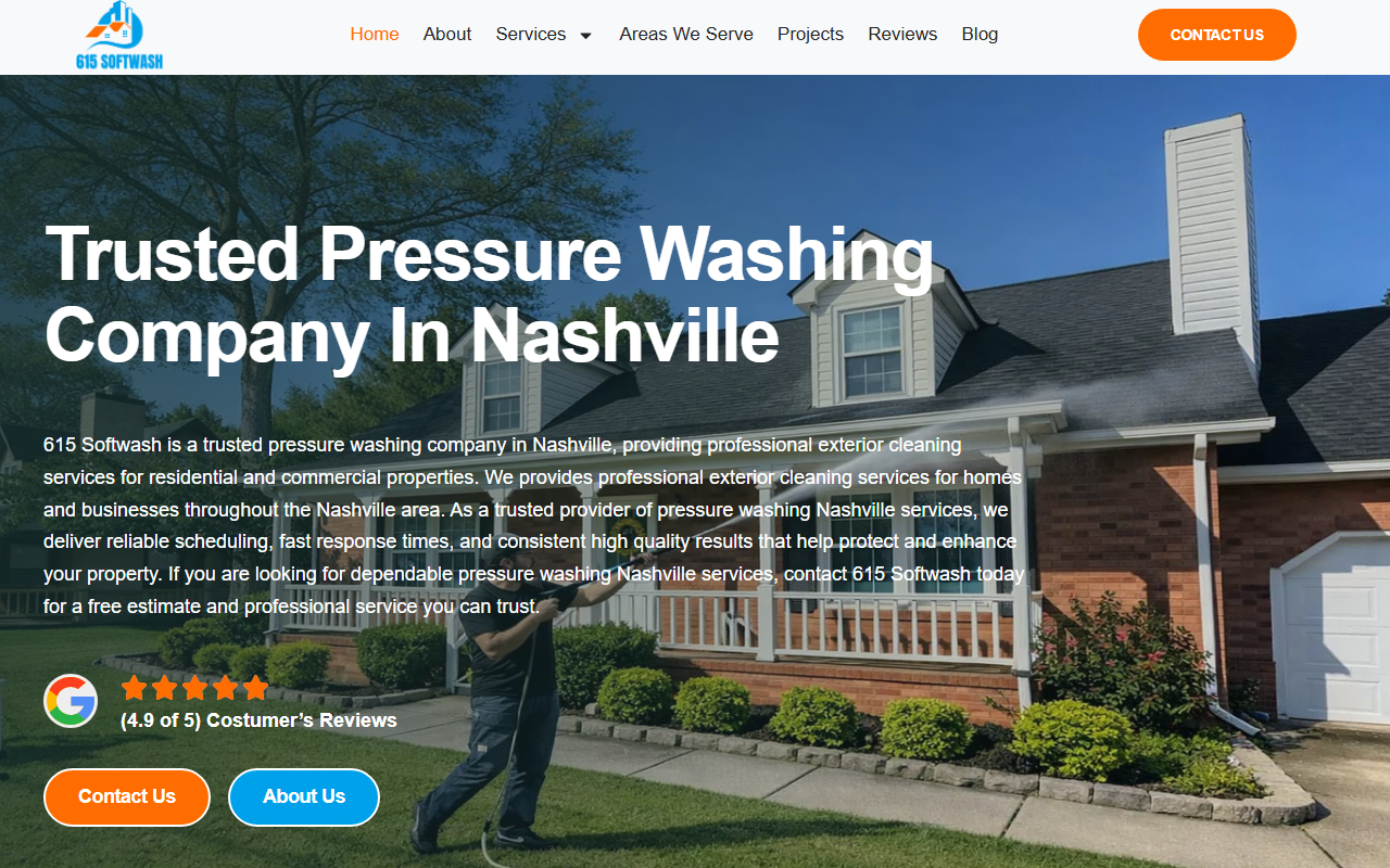 615softwash.com screenshot