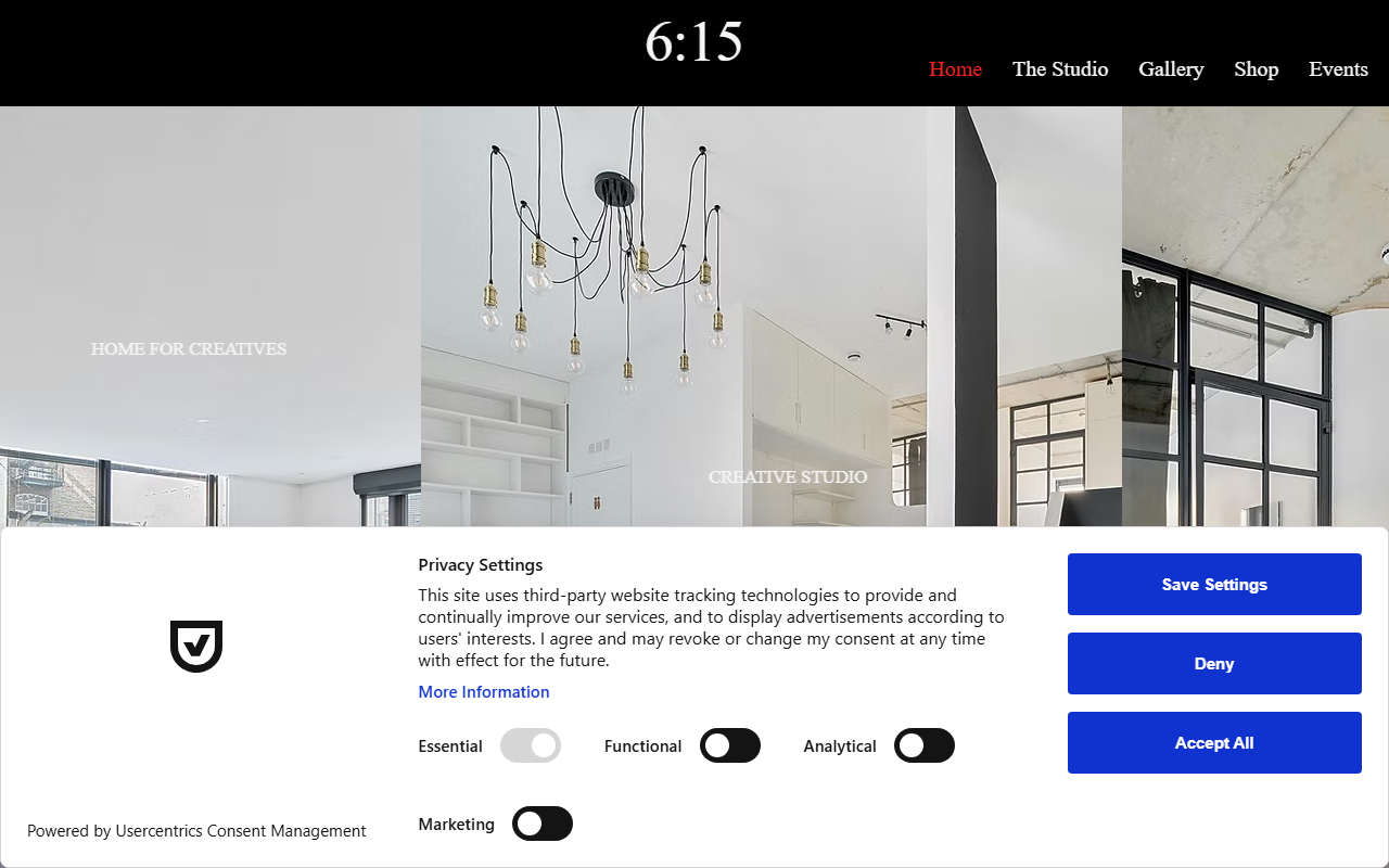 615thestudio.com screenshot