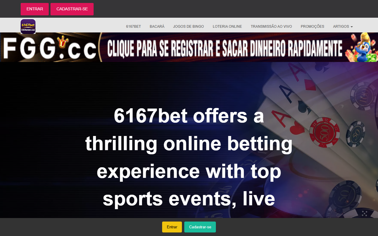 6167betslot.com screenshot