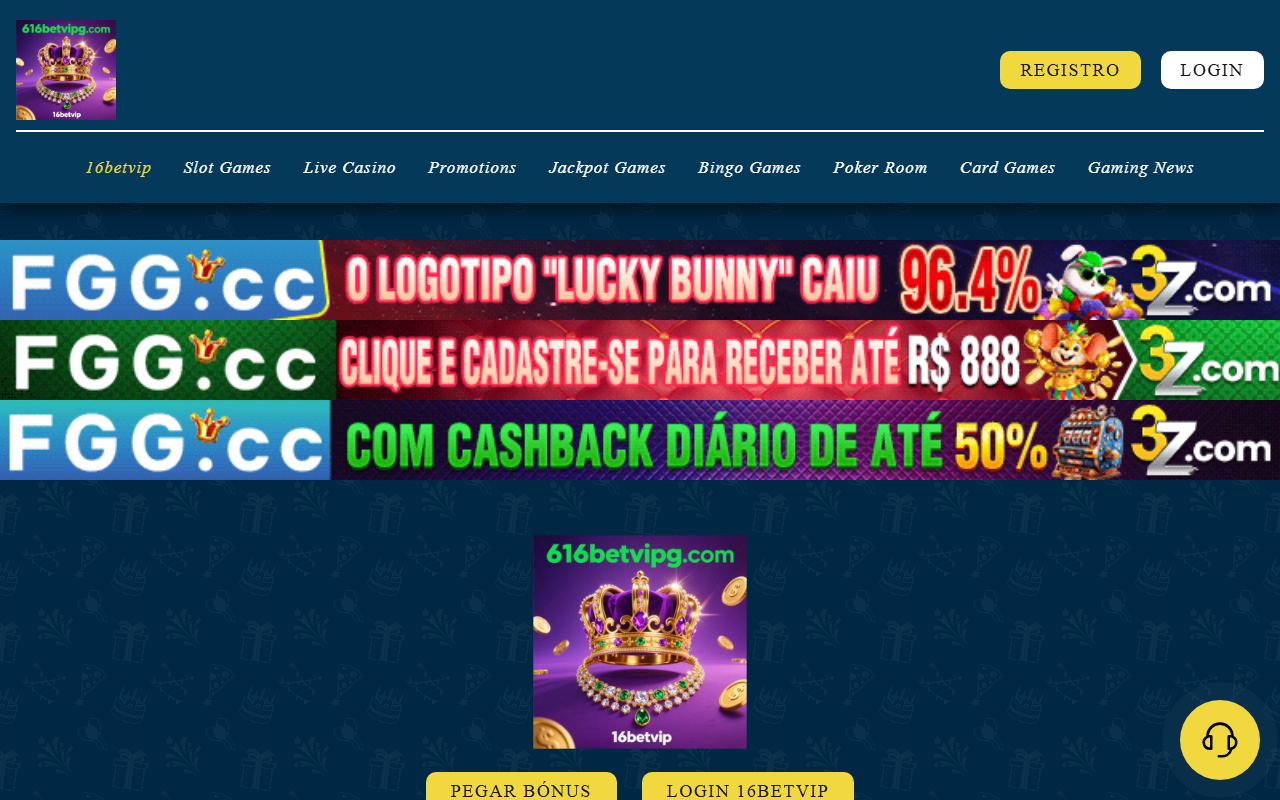 616betvipg.com screenshot