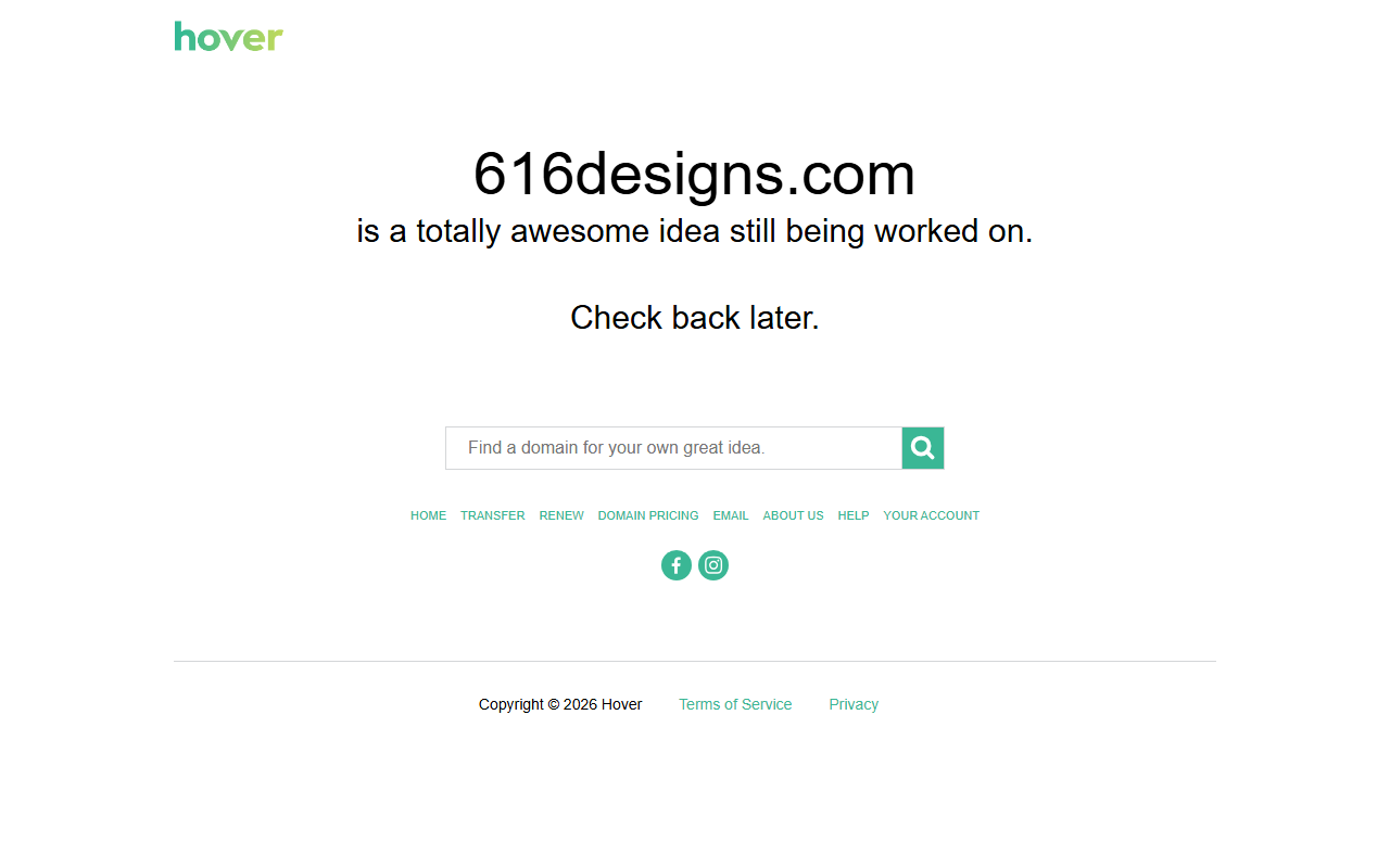 616designs.com screenshot