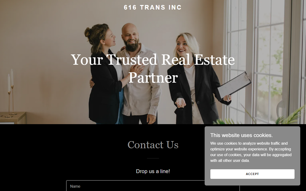 616transinc.com screenshot