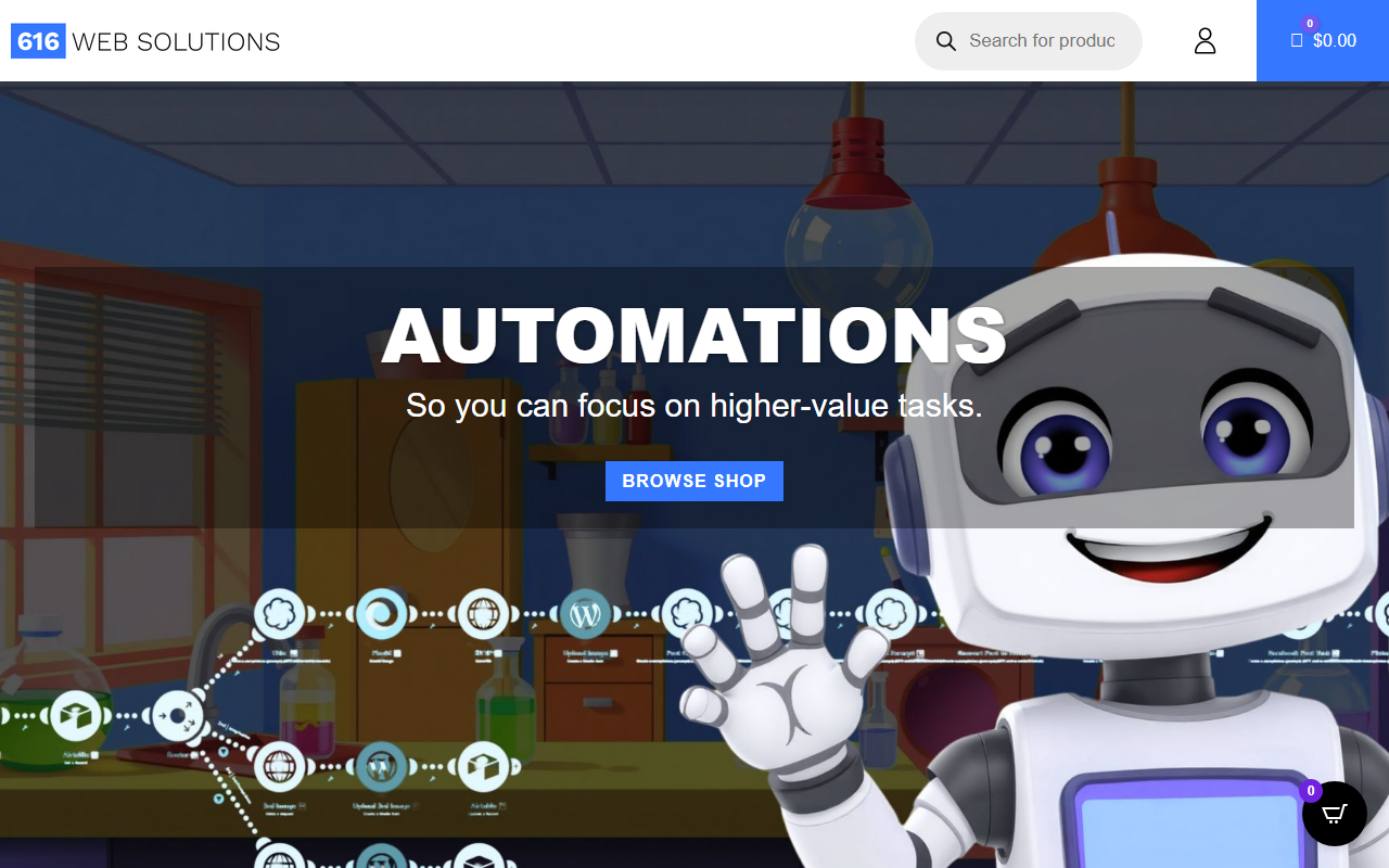 616websolutions.com screenshot