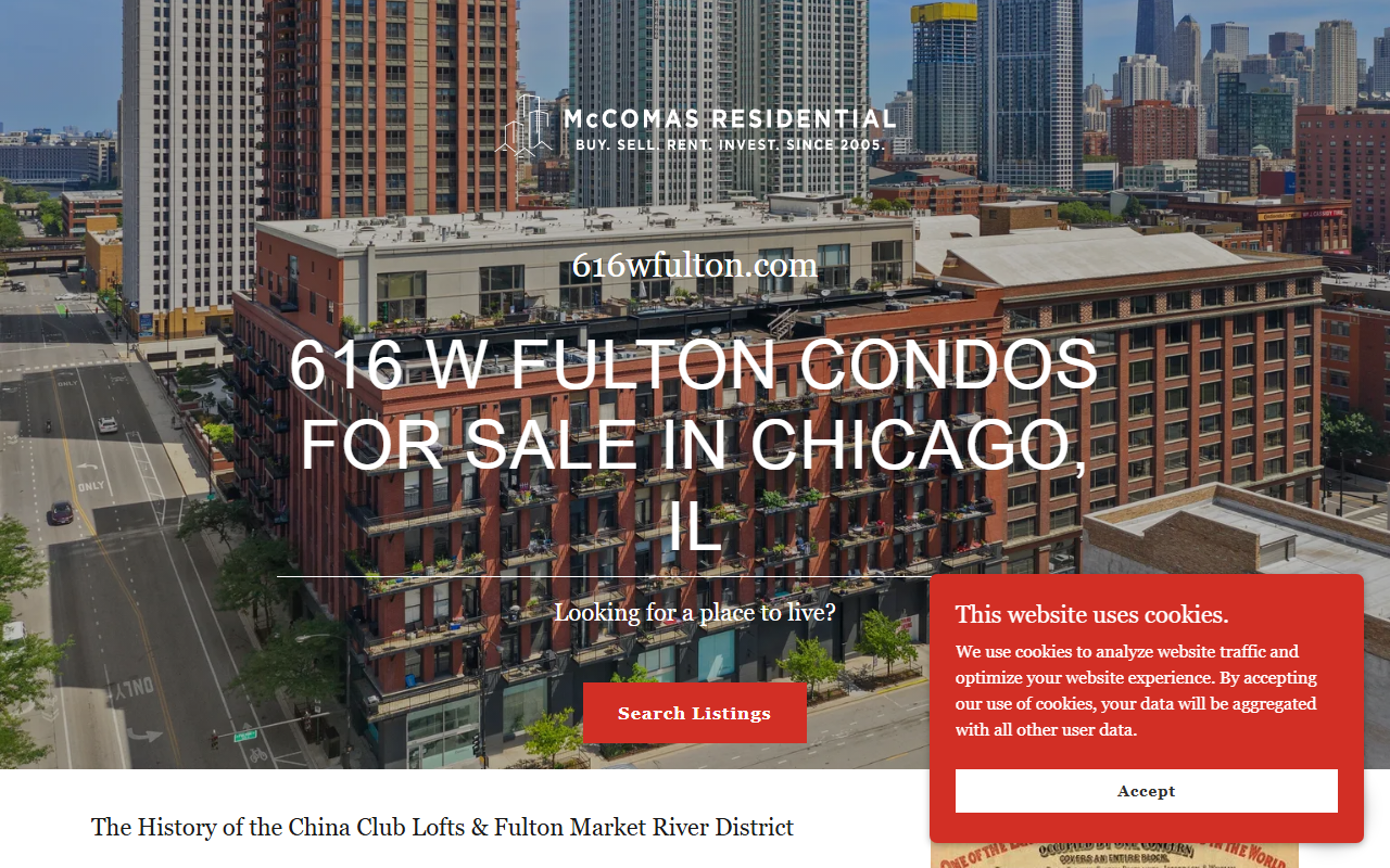 616westfulton.com screenshot