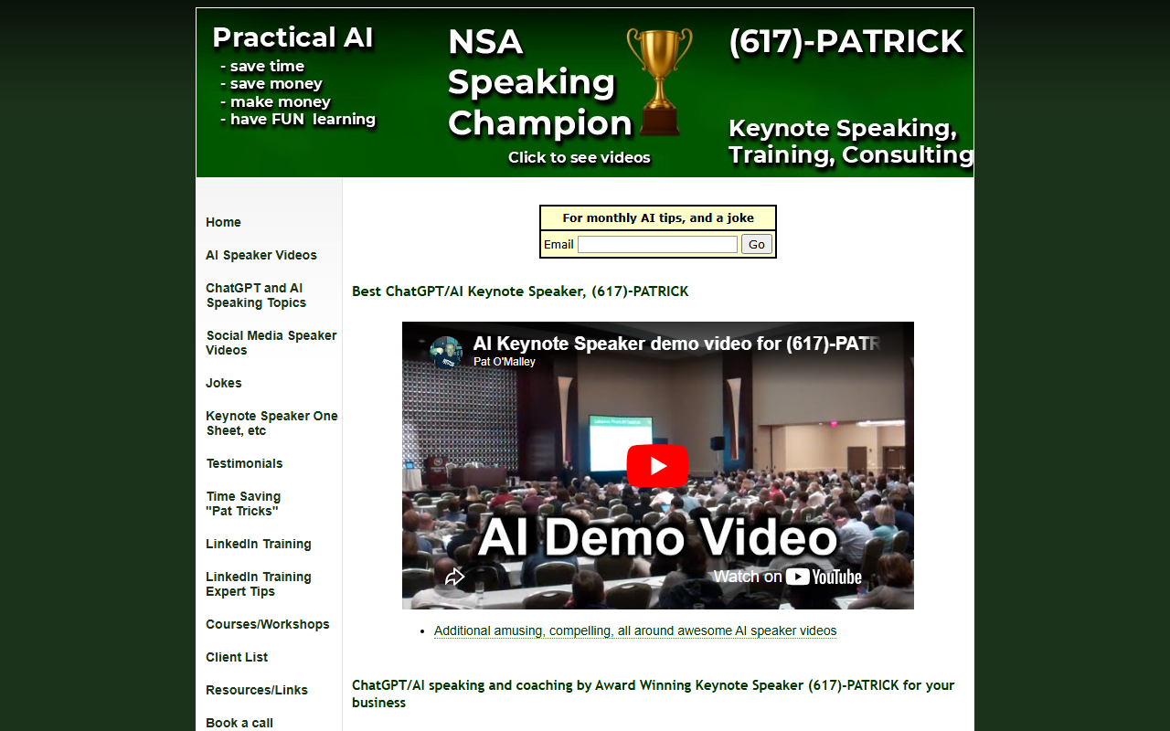 617-patrick.com screenshot